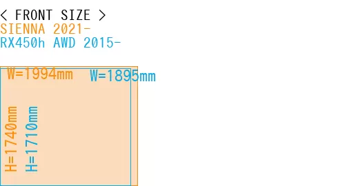 #SIENNA 2021- + RX450h AWD 2015-